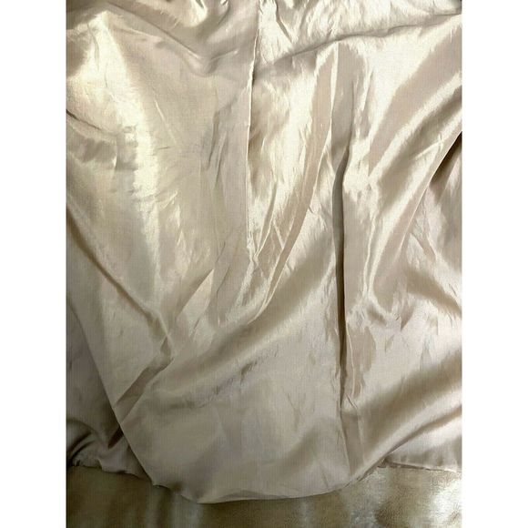 Coffee Shop Women Faux Leather Jacket Brown Zippered Size S - Picture 8 of 10